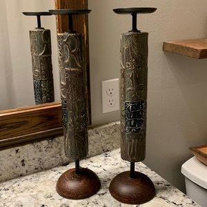 Antique Candle Holder (set of 2) Candlesticks